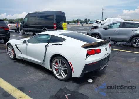 2019 Chevrolet Corvette Stingray z USA, uszkodzony, nr VIN 1G1YA2D73K5102197